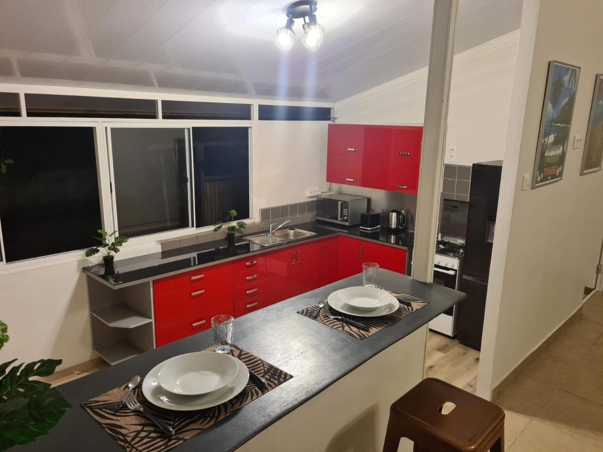 Taharu'U Guest House By The Beach Papara Exteriör bild